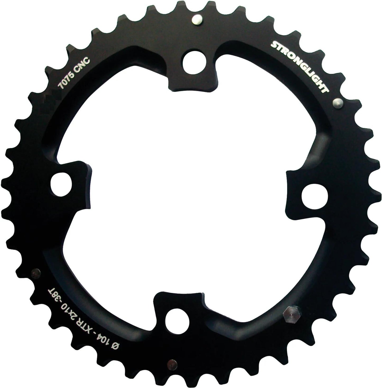 Stronglight Chain Ring Strongl. Ht3 38t exter alu noir