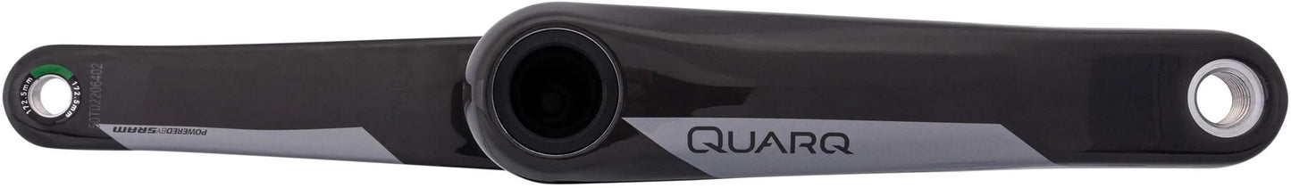 Ensemble de bras de manivelle Quarq 172,5 mm brillant