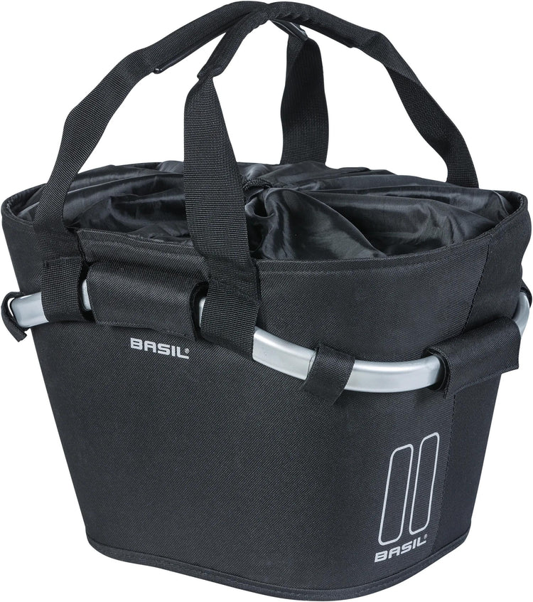Basil Classic Carry All KF - panier à vélo - avant - noir