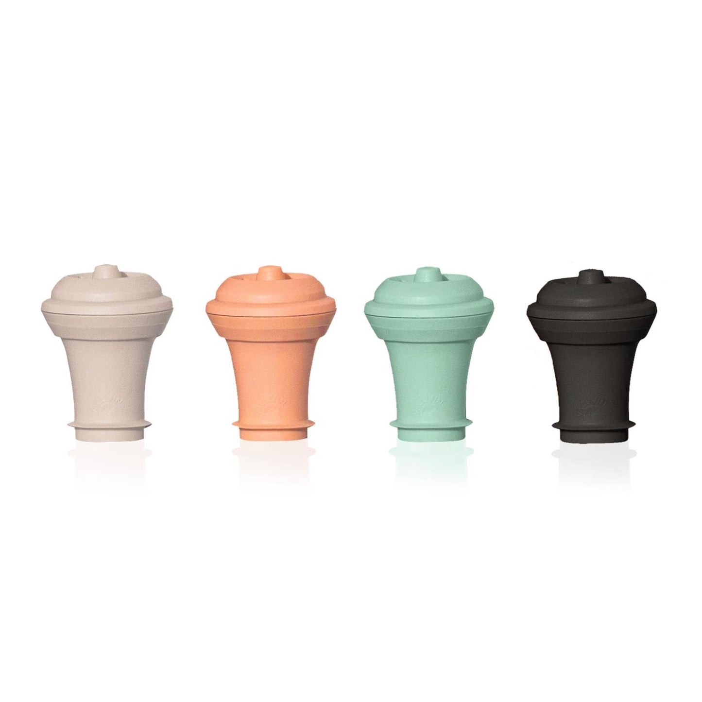 Vacu Vin Wijnstopper 4 pièces avec différentes couleurs