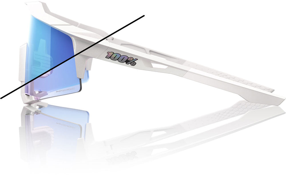 100% speedcraft (verre photochromique) bastille - lunettes de sport