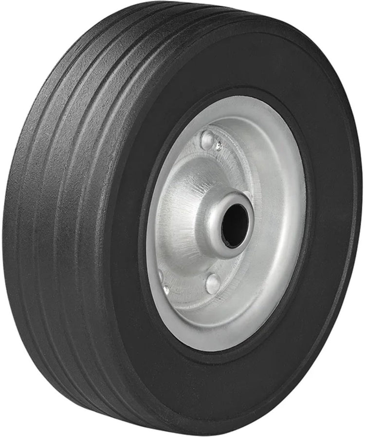 Pneu de roue avant Proplus 220 x 65 mm - pneu en caoutchouc à jante métallique - 300 kg