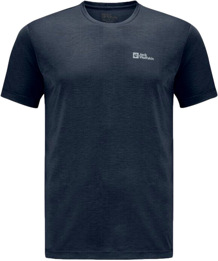 T-shirt homme Jack wolfskin vonnan s s t m - ciel de minuit