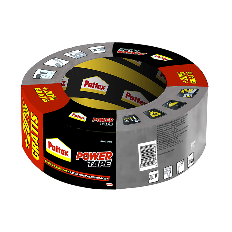 Pattex 1008427 - ruban adhésif 25m + 20% | 12 pièces