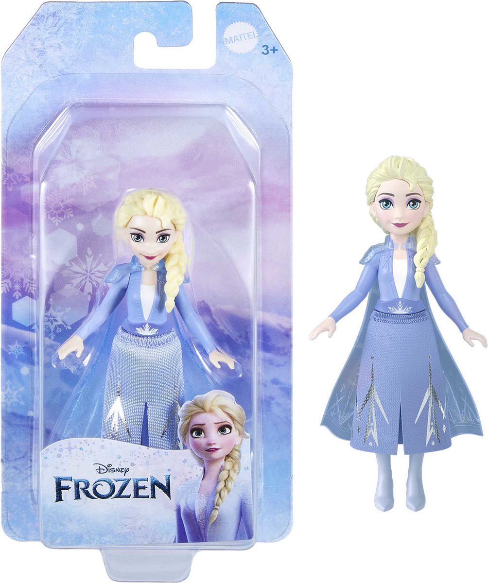 Poupée mannequin Elsa La Reine des Neiges Disney - 9 cm
