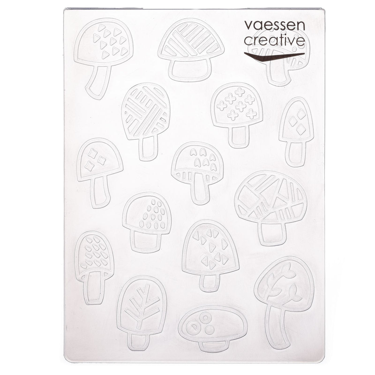 Vaessen creative • dossier de gaufrage espèces de champignons