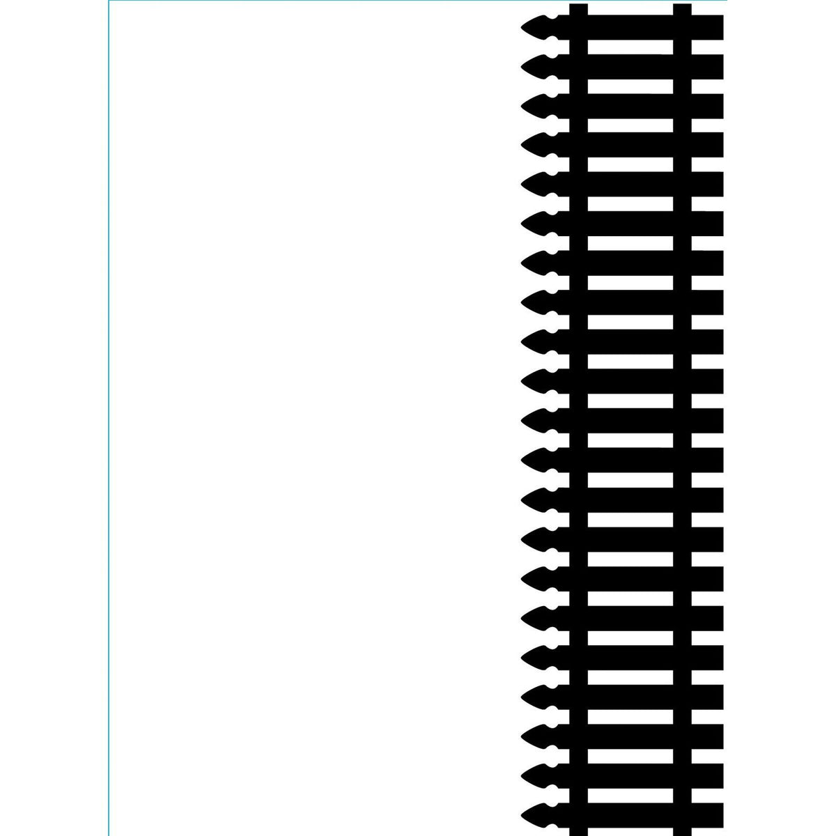 Vaessen creative • dossier de gaufrage palissade