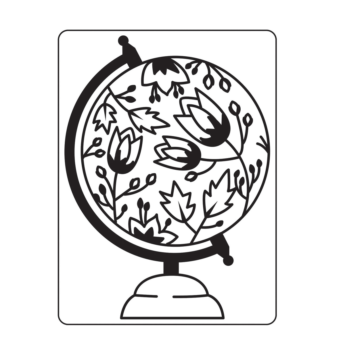 Vaessen creative • dossier de gaufrage globe