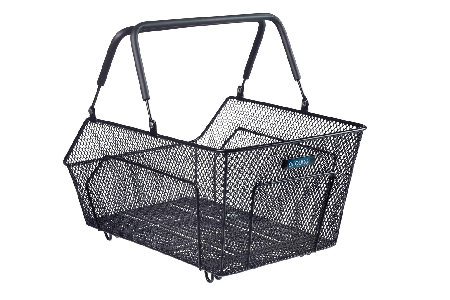 Autour du panier-heure unifit en acier, noir