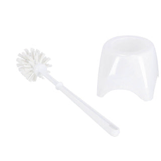 Brosse de toilette Imp dans un support en plastique | 3 pièces