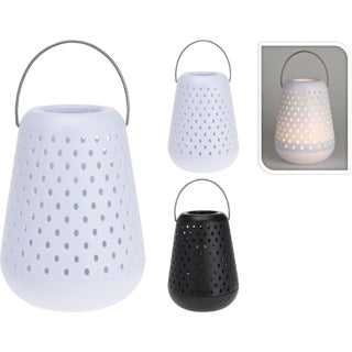 Lantern LED D19xh26cm 2 Couleurs d'assorti
