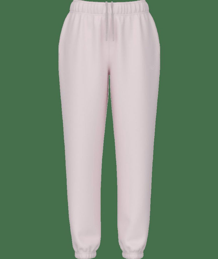 Pantalon femme New Balance Sport Essentials French Terry Jogger - Rose Sel