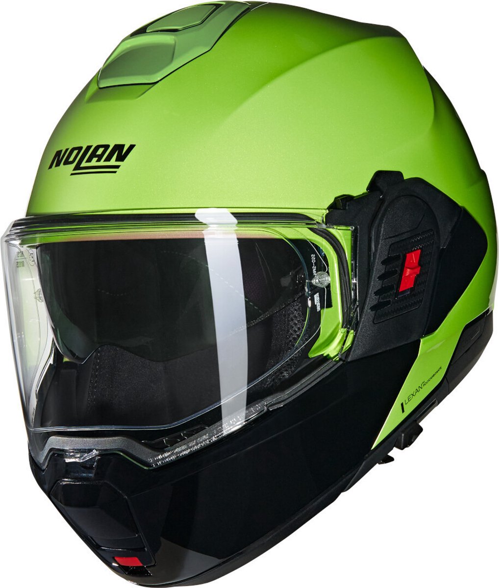 Casque système Nolan n120-1 mivedi 329 impulse vert noir brillant - taille m - casque