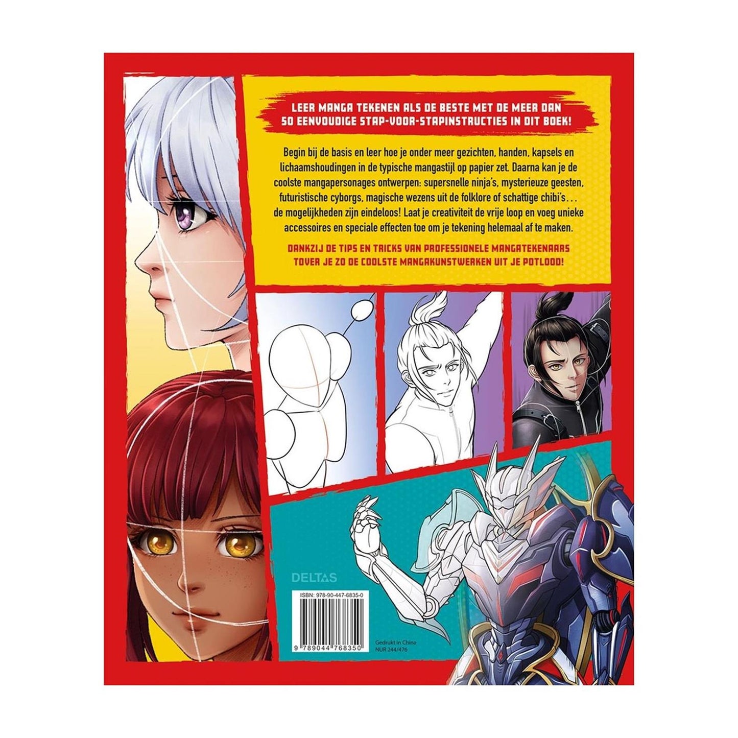 Manga Deltas - apprendre à dessiner