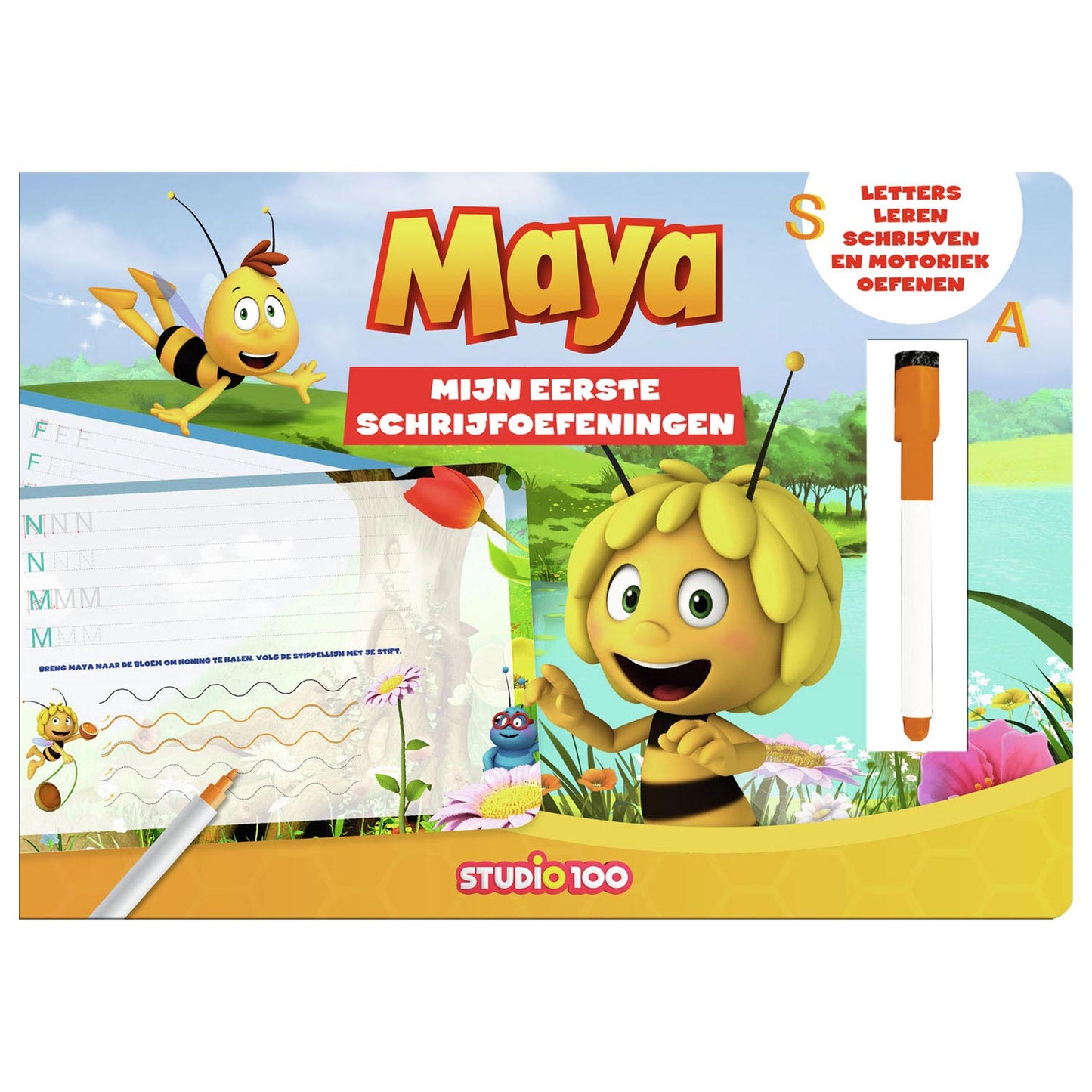Maya de Bij Kartonboek - Écrivez et WIS