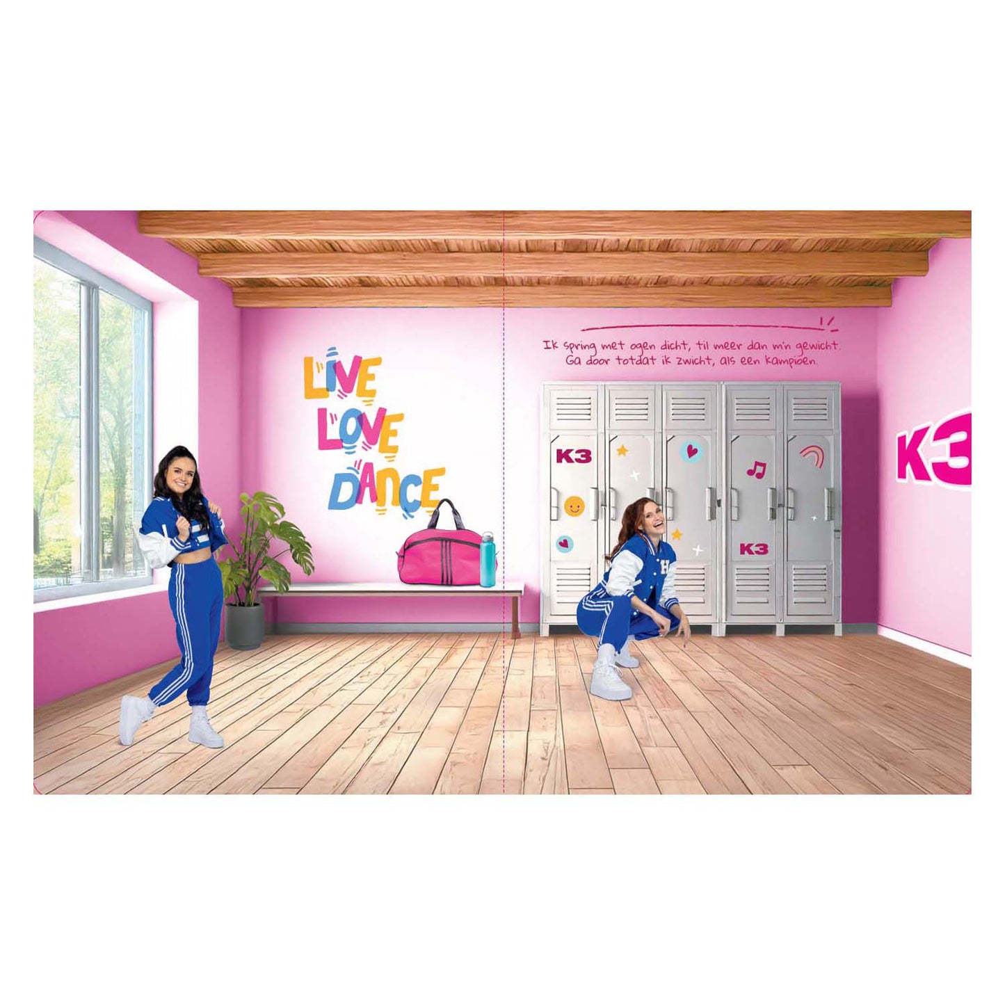 Livre magnétique Studio 100 k3 - avec 20 aimants