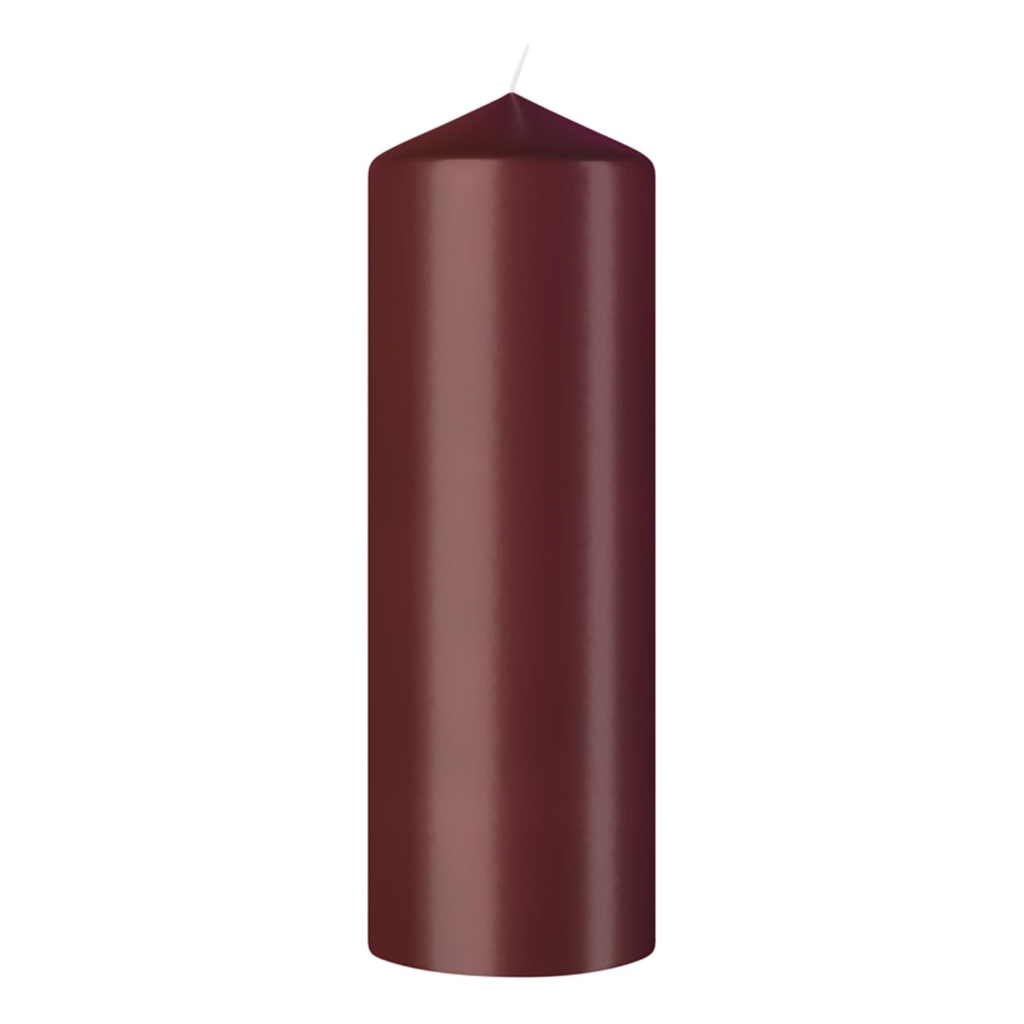 Bougie pilier Bolsius 200 68 rouge velours