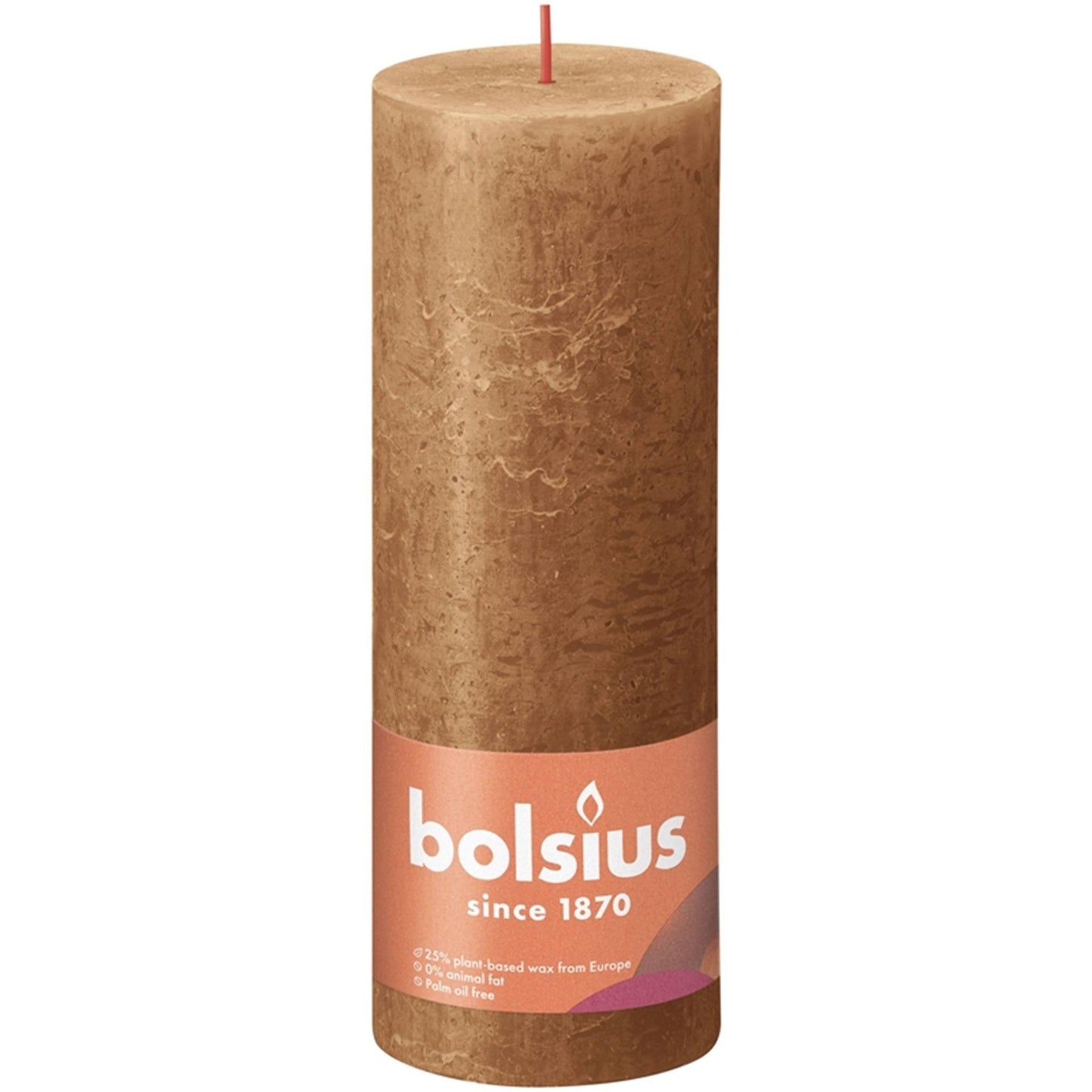 Bolsius Bolsius Candle 19x6,8 cm brun épicé