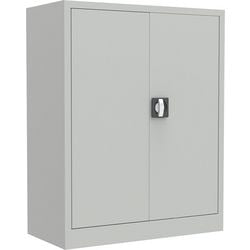 Hinged door cabinet ch100 gray 80 x 38 x 100 cm
