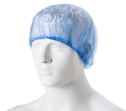 Béret non tissé blanc 58cm 10x100pcs.
