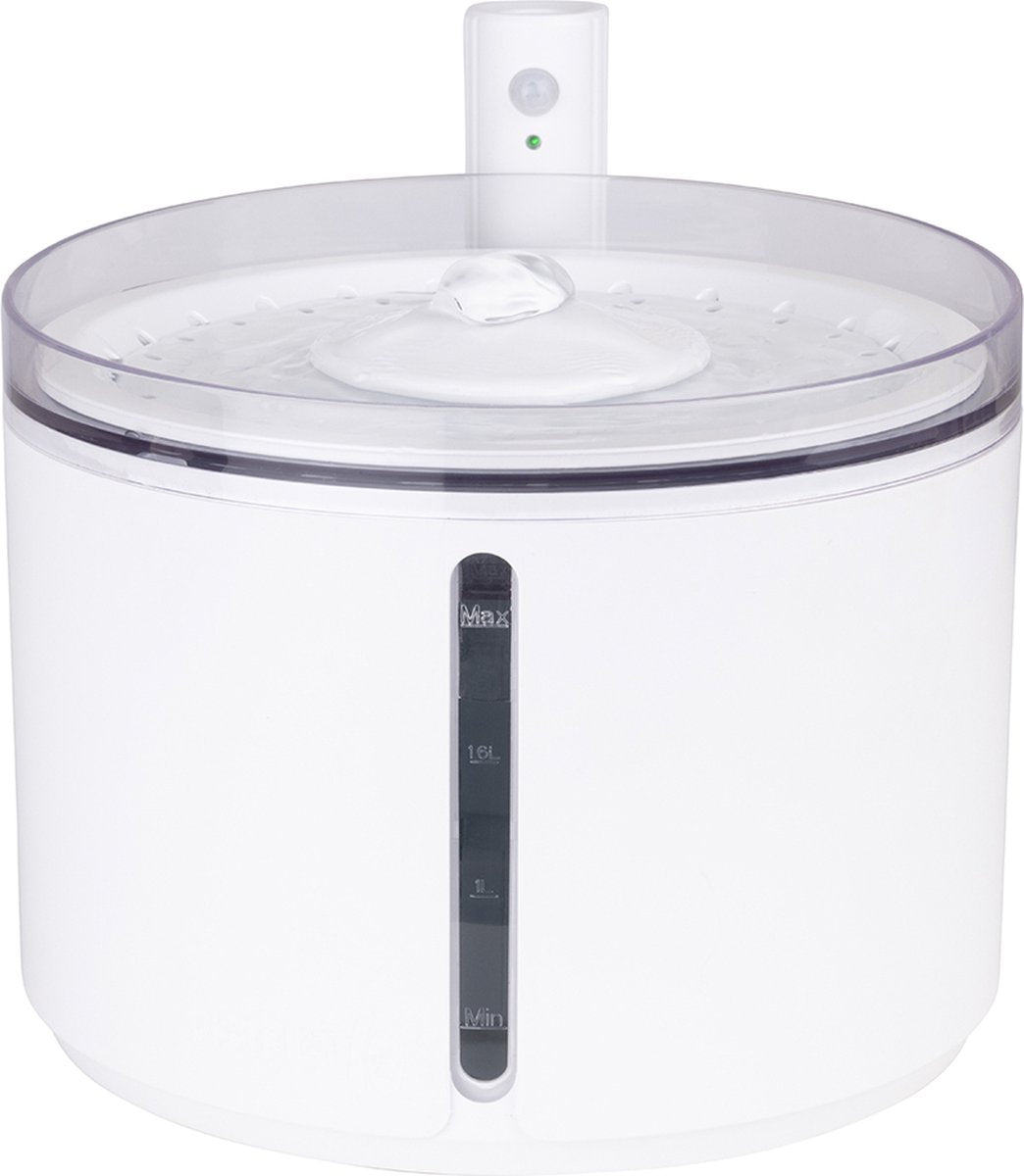 District 70 flow 2,2 l - fontaine à eau sans fil pour animaux - blanc
