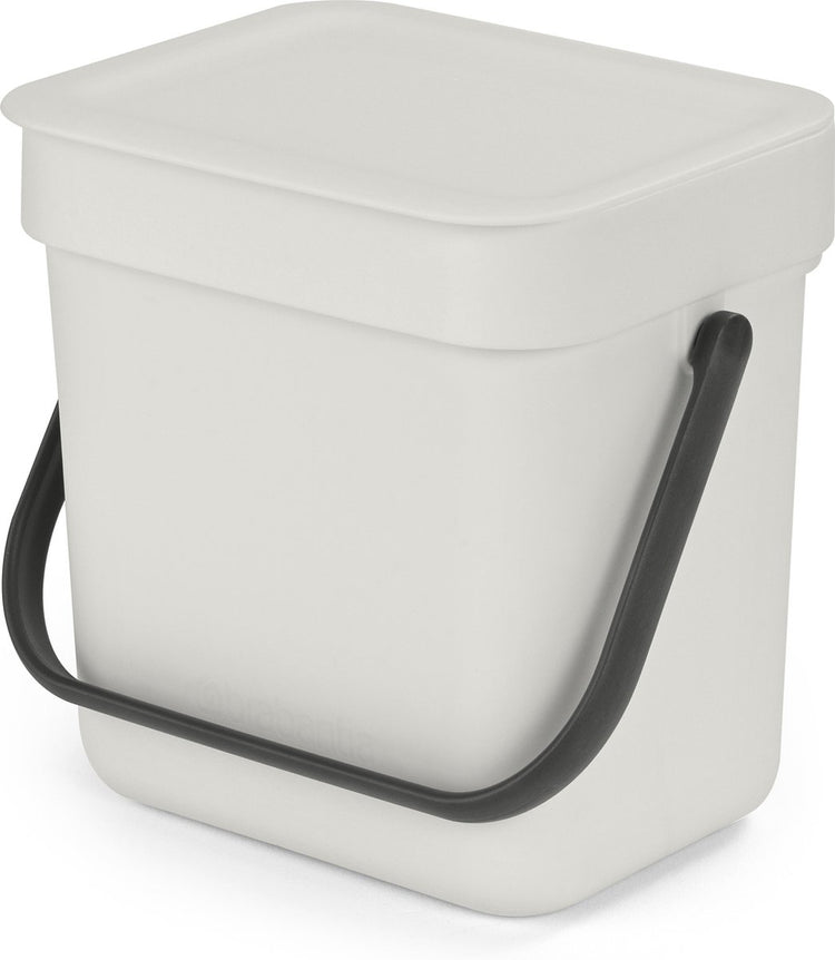 Brabantia gaspillement bac Toi 3L Gris clair