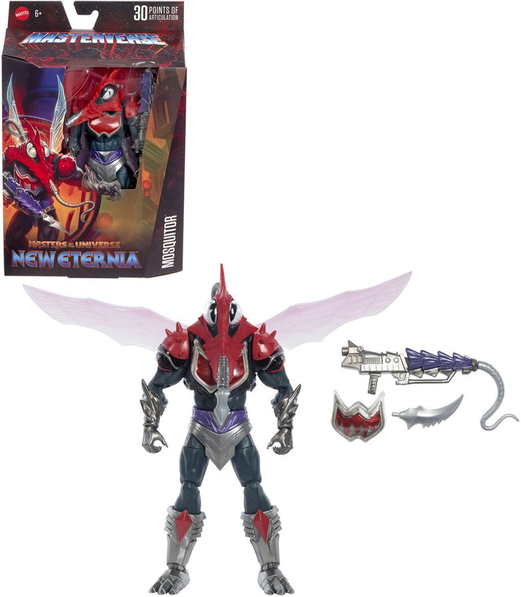 Mattel maîtres de l'univers : nouvelle figurine Eternia Masterverse Mosquitor figurine articulée 18 cm