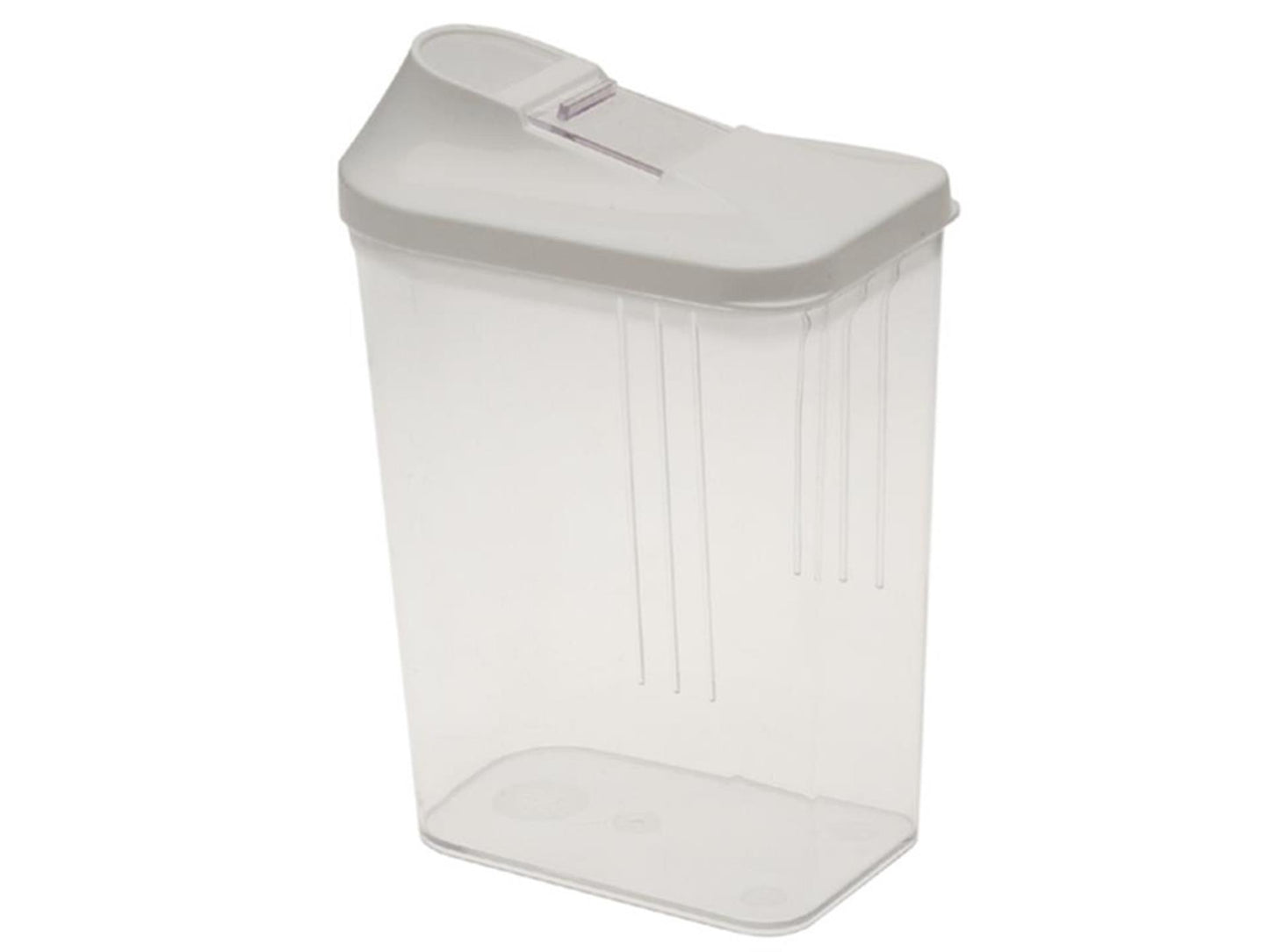 Keeper shaker 1l blanc transparent
