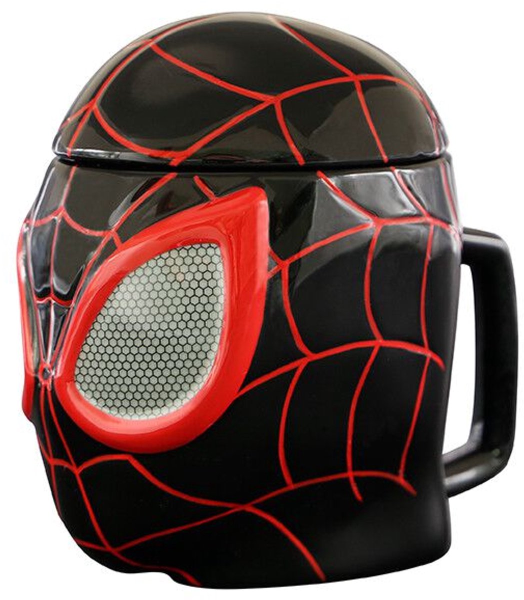 Mug 3D Spider-man avec couvercle, multicolore unisexe