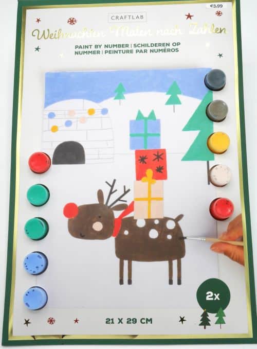 Intro Noël défini couleur par numéro