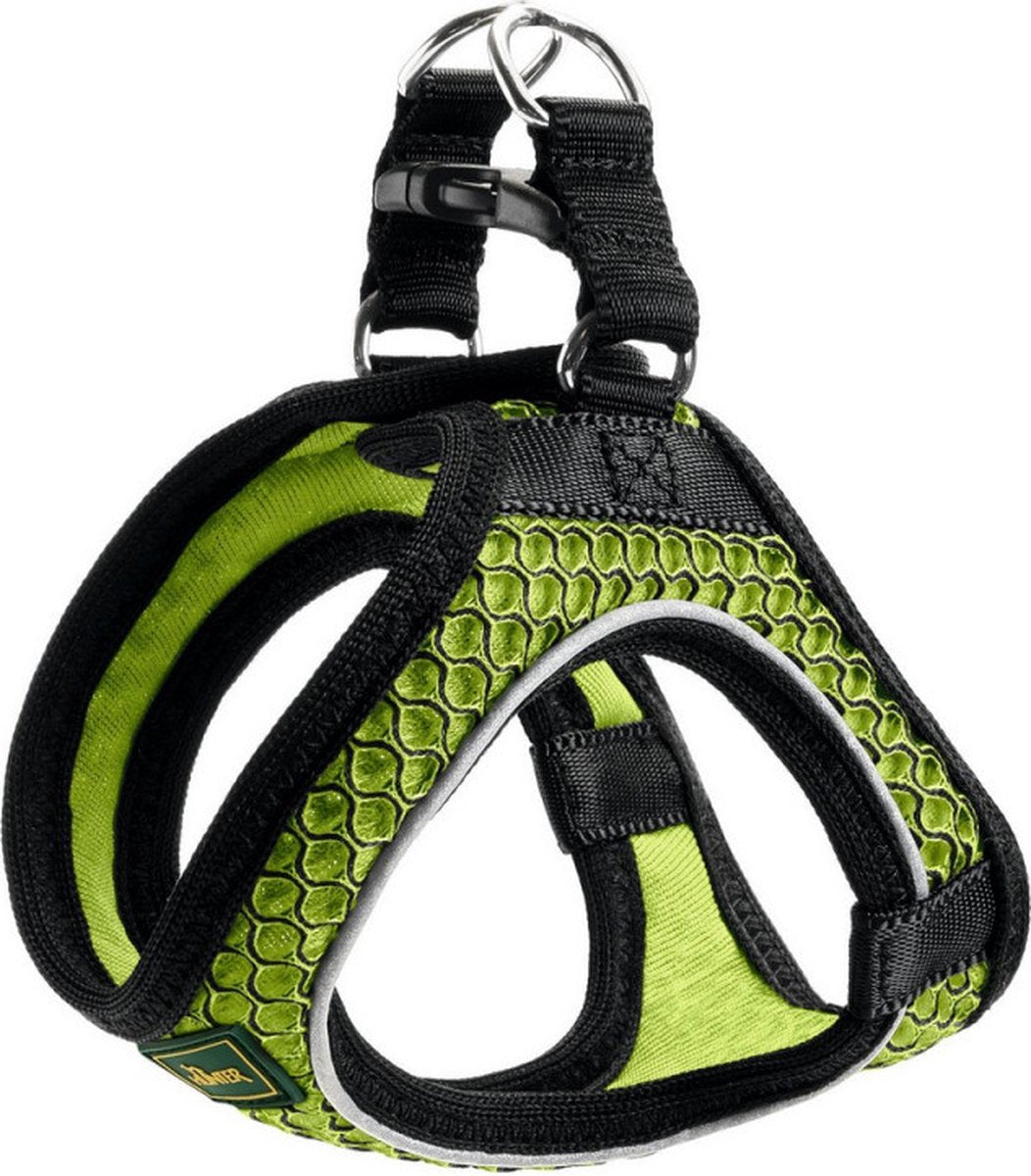 Harnais pour chien Hunter hilo-confort lime taille xs (35-37 cm)