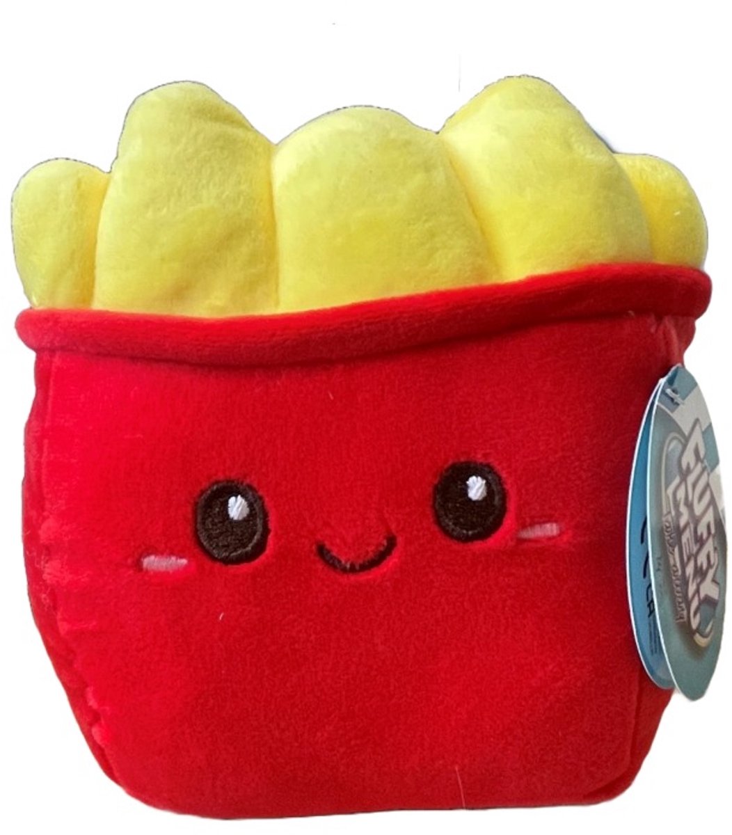 Van crinière menu moelleux restauration rapide peluche peluche multicolore 16cm.