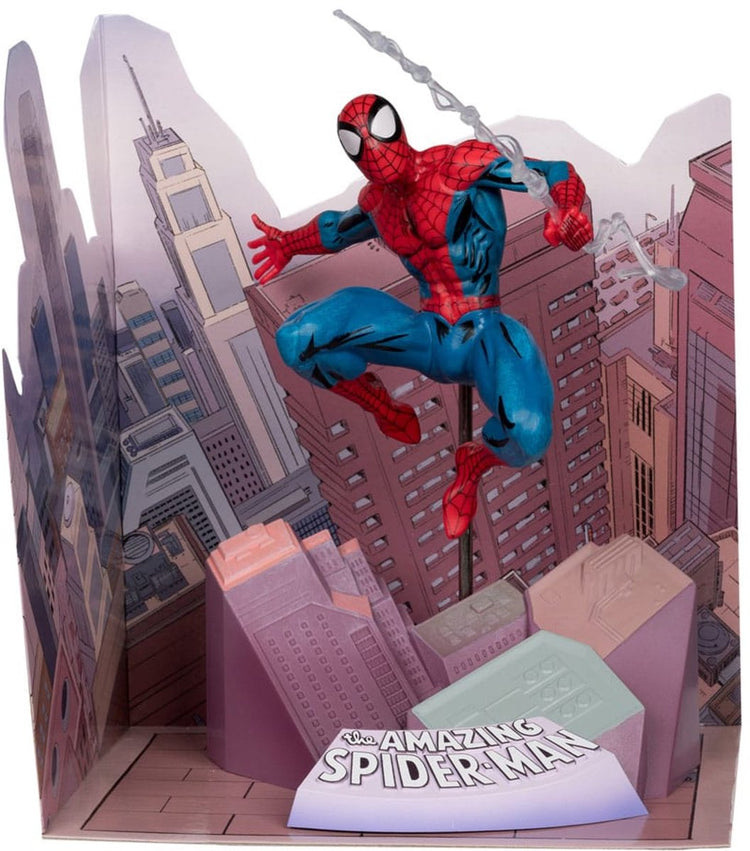 Mcfarlane Toys Marvel Collection Statue PVC 1 10 Spider-Man (The Amazing Spiderman #1) Statue 17 cm