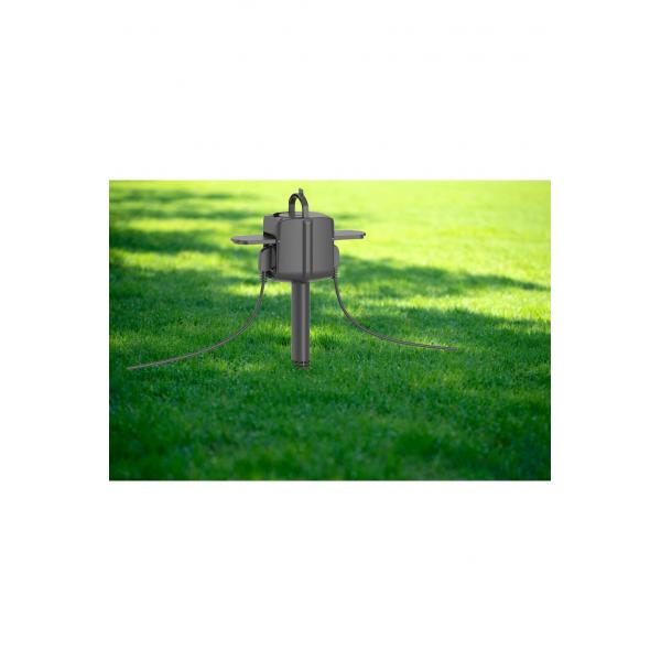 WOX WOX R6079 Smart Two-Way Outdoor Contact Box, WiFi, 2X Schuko, IP44, 3680W, 16A