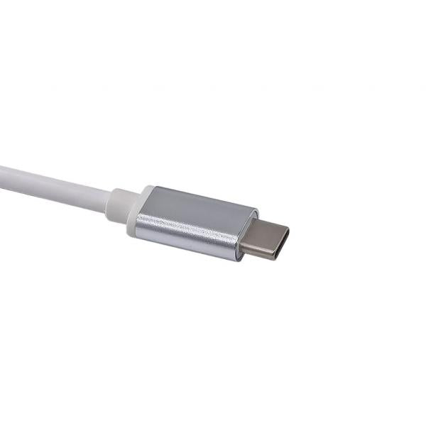 Équipement Équiper 133481 USB-C à 3 ports USB 3.0 Hub avec adaptateur Gigabit