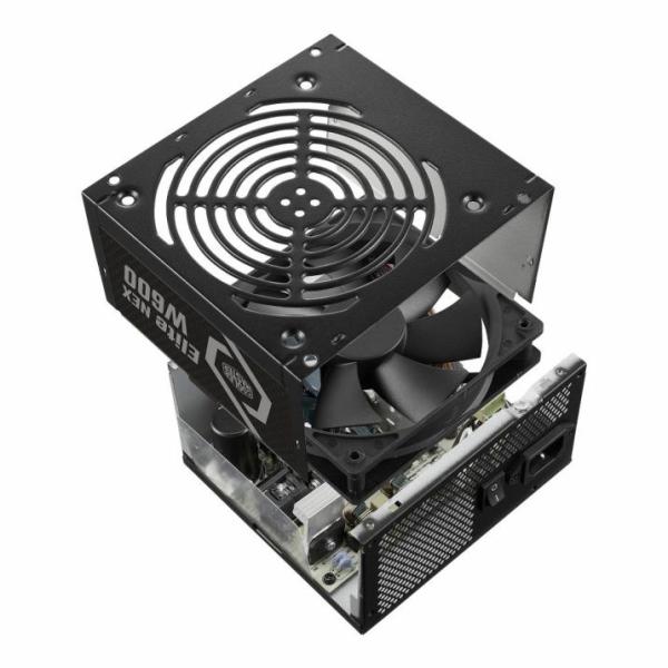 Refroidisseur Master Coler MPW-6001-ACBW-BE1 NEX WHITE W600 230V, ATX, 600W, 120 mm, noir