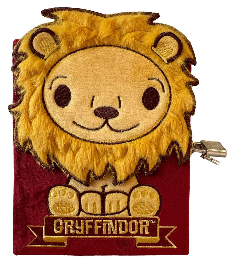 Insights - Harry Potter : journal intime avec clé de verrouillage en peluche Gryffondor