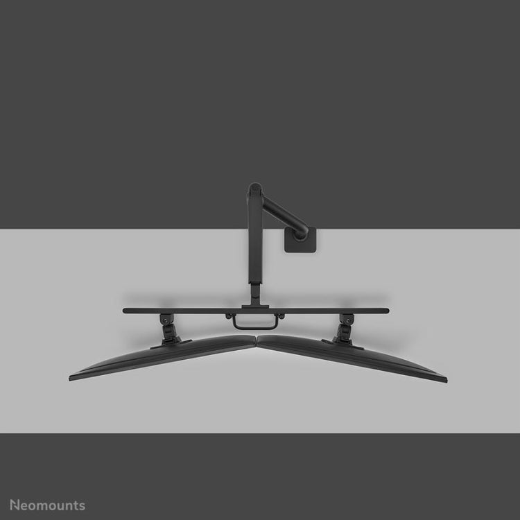 Neomounts DS75S-950BL2 support de bureau en mouvement complet, 2x 17-27, 8 kg, 100x100 mm, noir