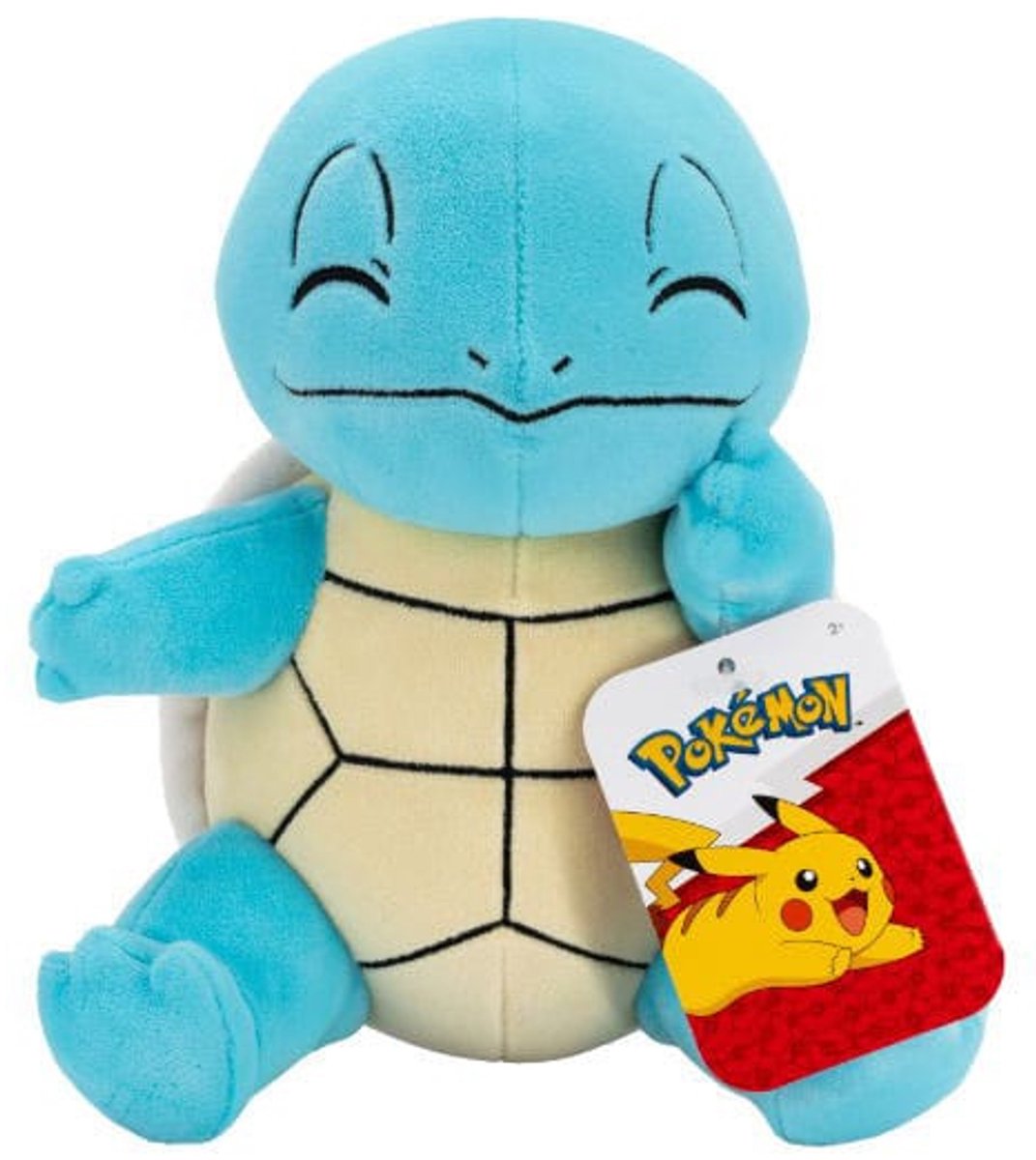 Jazwares peluche pokémon figurine carapuce 20 cm peluches