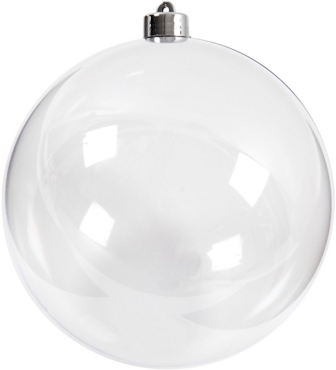 Boules déco Creativ company, d 15,6 cm, transparentes, 1 pièce