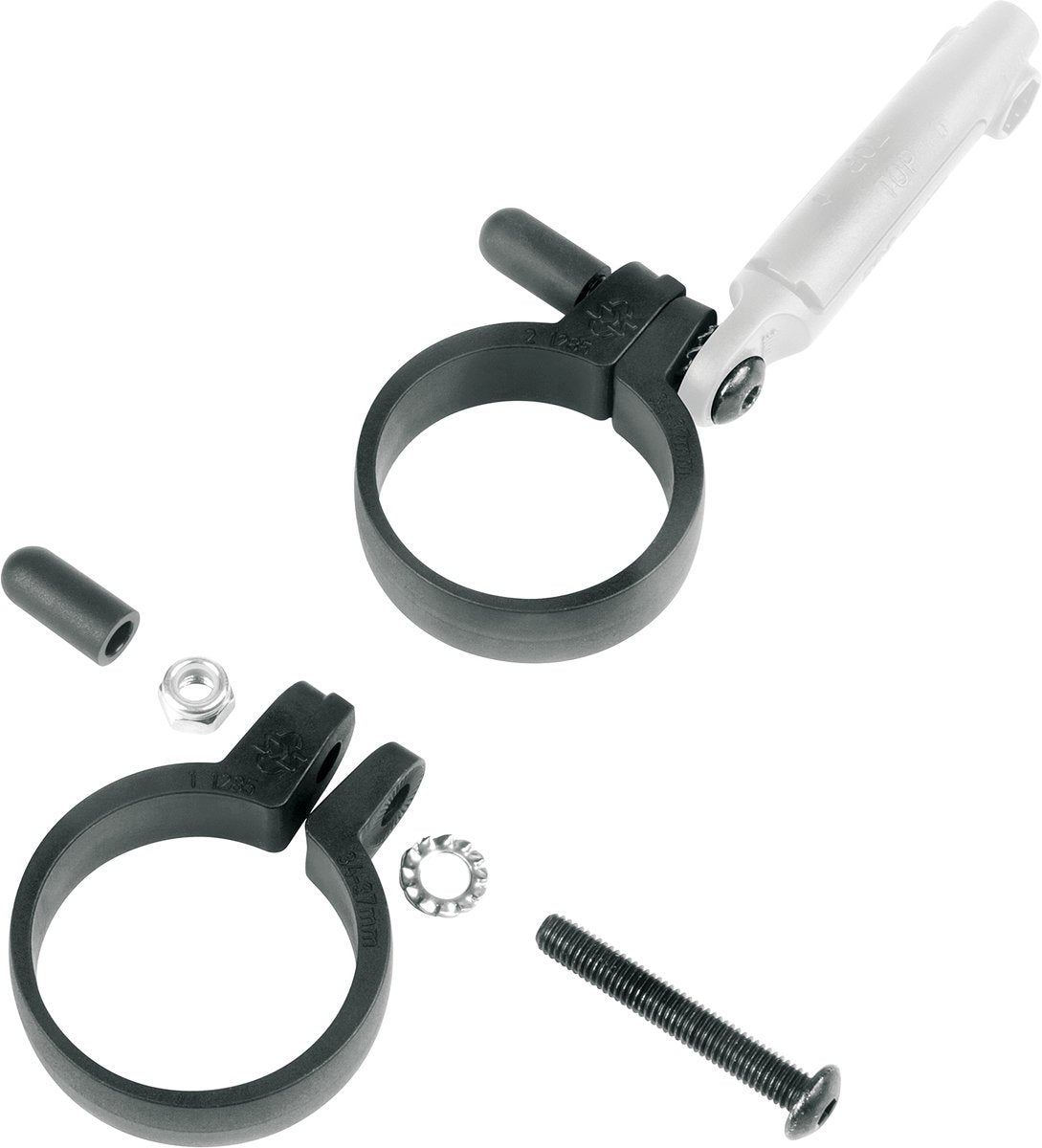 SKS 11561 Fender Rod Clamping Front Fork 34.0 37,0 mm par ensemble