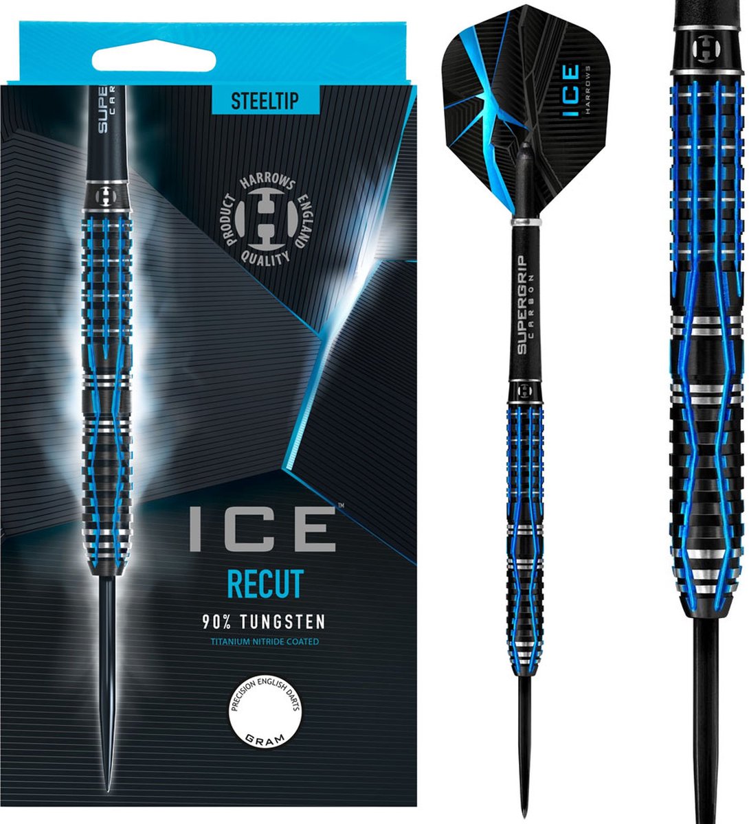 Harrows glace découpée 90% tungstène 23gr