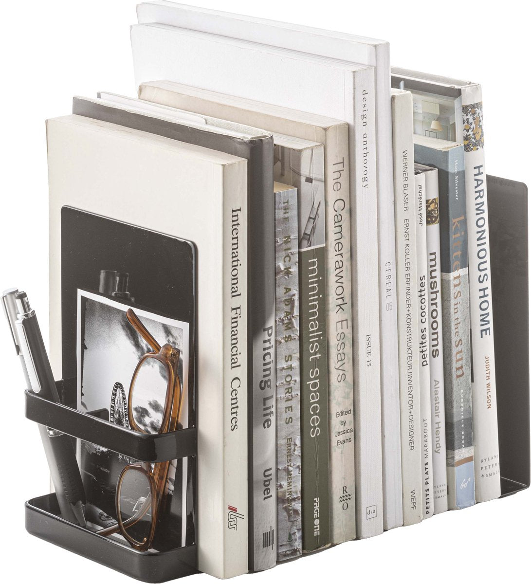 Serre-livres Yamazaki - tour - noir