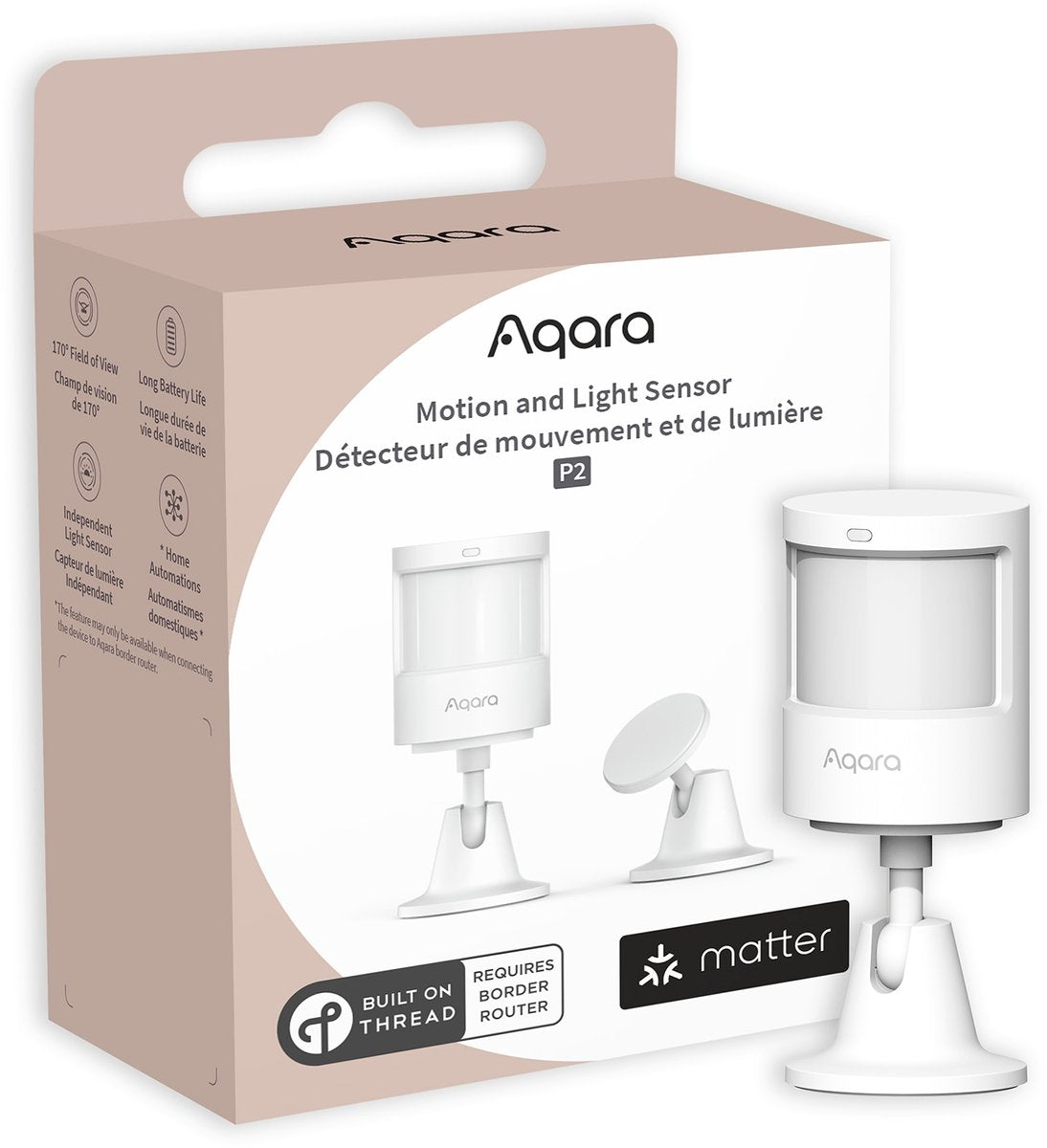 Aqara et capteur de lumière P2