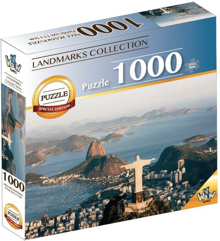 Puzzle Braet 7 merveilles du monde - El Cristo Salvador 1000pcs