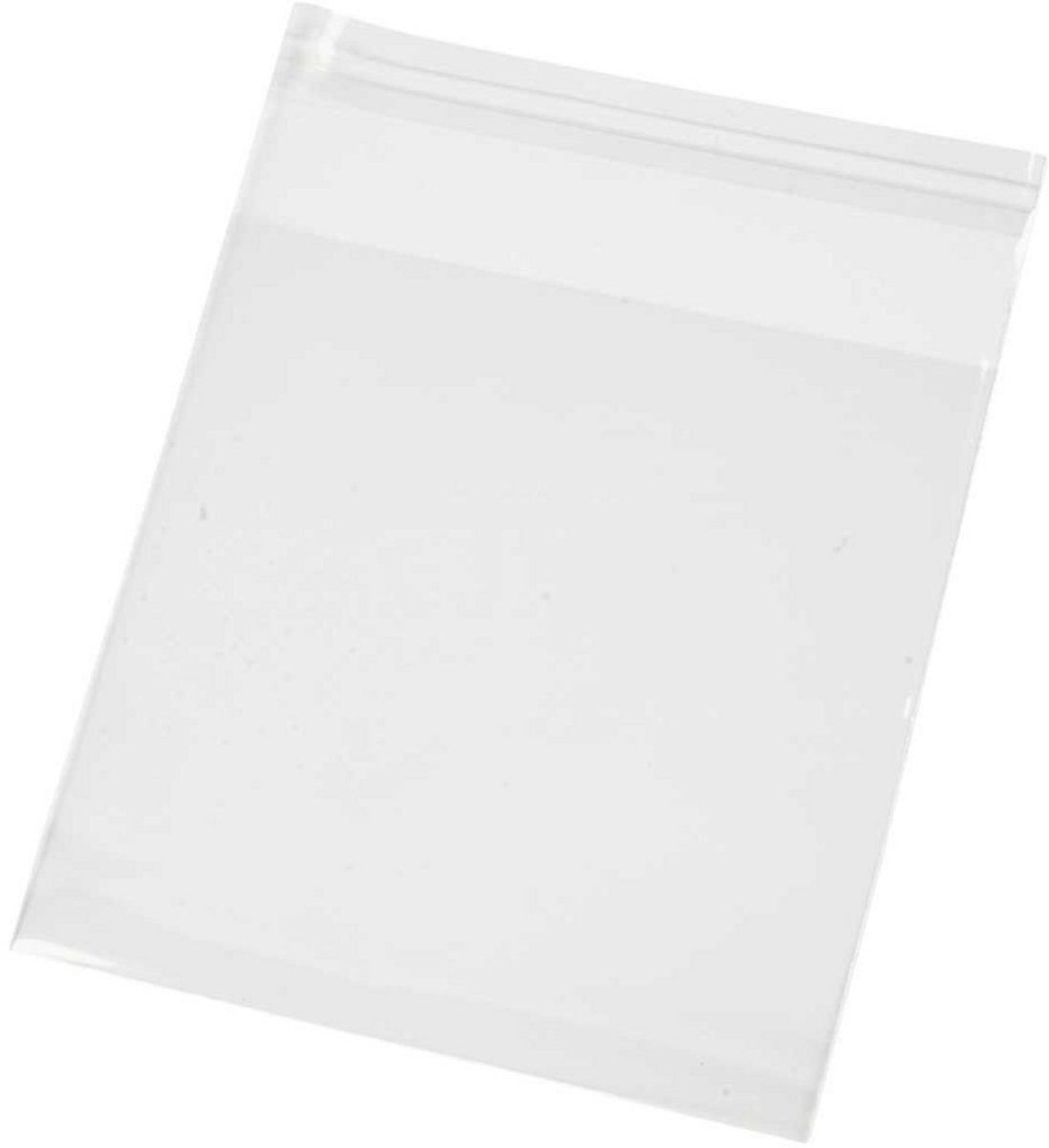 Sachets cellophane Creativ company, h : 11,3 cm, l : 11 cm, épaisseur 25 my, 200 pièces 1 boîte