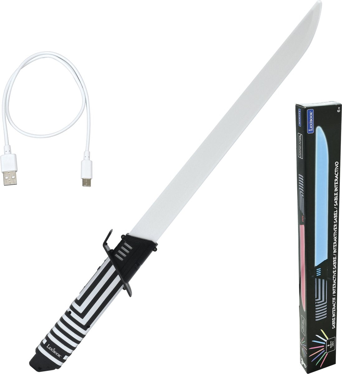 Épée laser LED Lexibook avec effets sonores