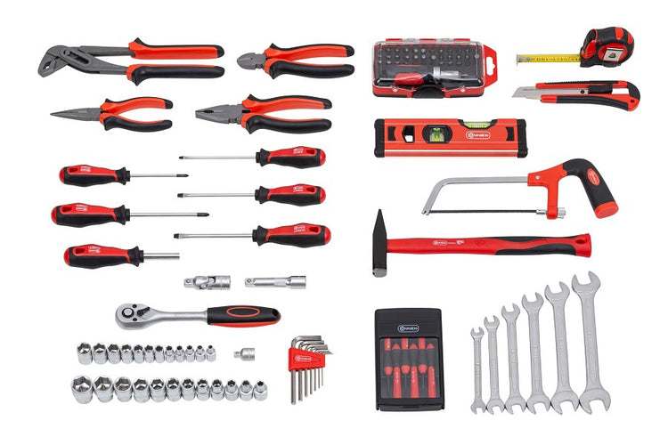 Mallette à outils Connex Mallette en aluminium de 100 pièces