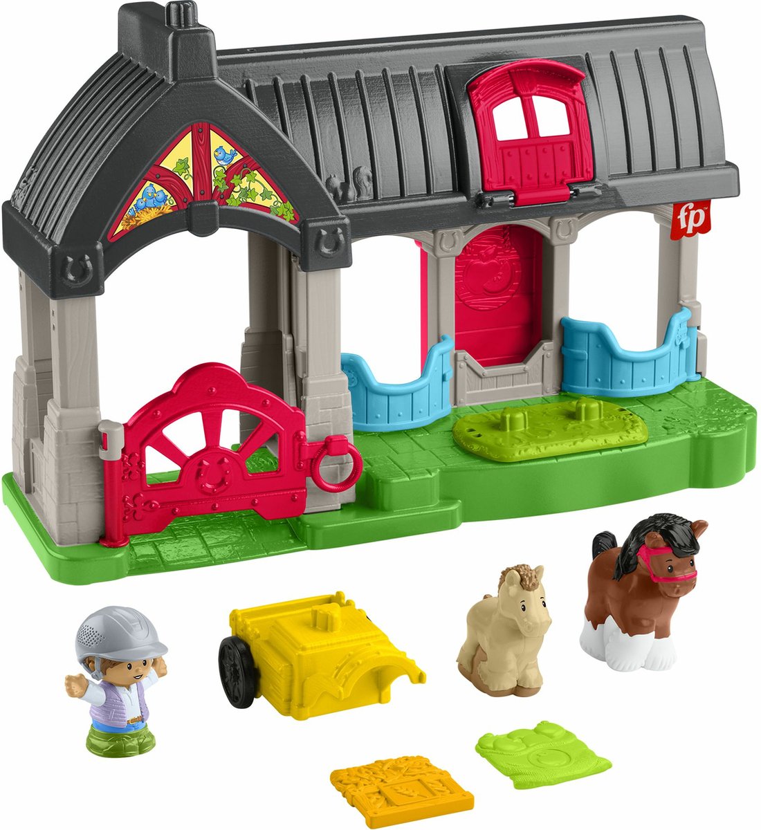 Fisher Price Petit People Stable Playset