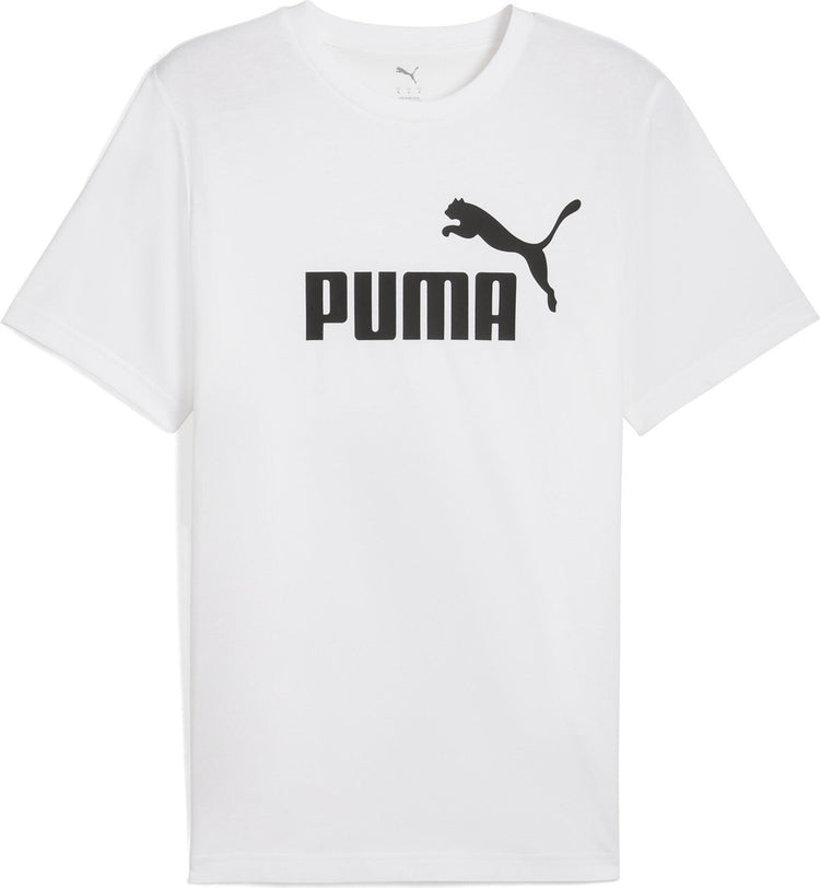 Puma ess non. t-shirt homme 1 logo tee - blanc